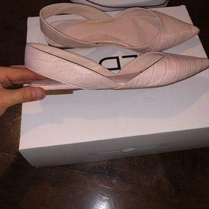 Zara Slingback Pink flats